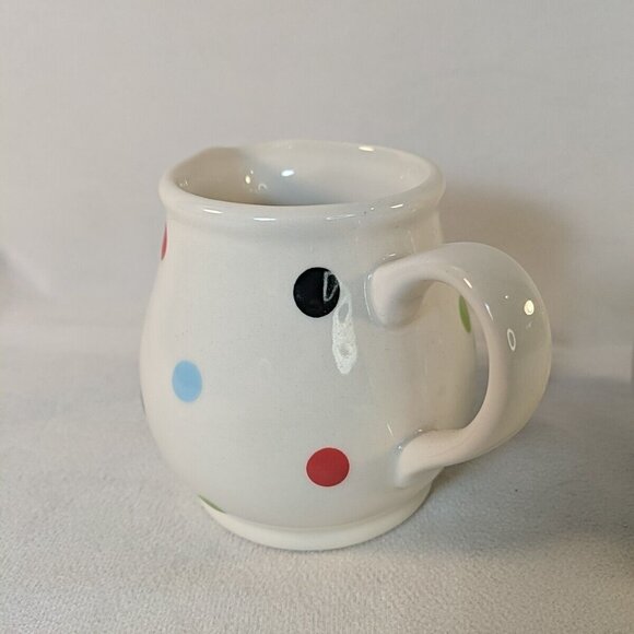 Spode Baking Days Multicolor Polka Dot Creamer and Sugar Set Ceramic 2007-A9 - Picture 3 of 13